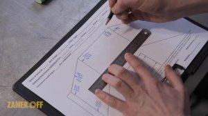 Правильный замер кухни. профессиональный замер помещений. Компания ZAMEROFF.