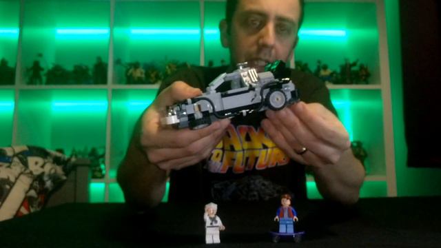 Lego Back To The Future DeLorean Unboxing, Build and review TommytoothpasteToys смотреть онлайн