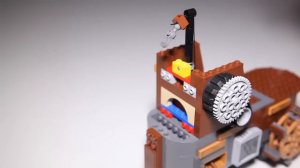Lego Angry Birds Movie 75825 Piggy Pirate Ship Speed Build