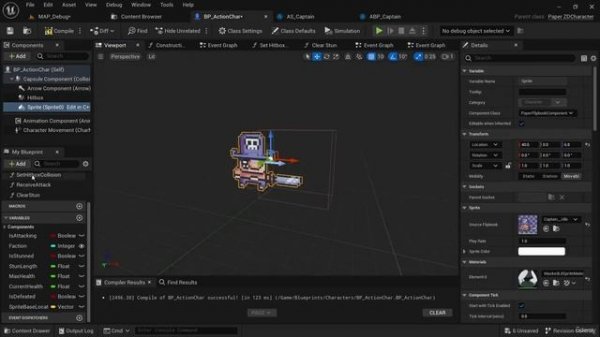 70. Hitstop and Sprite Shake. 2D GAME DEVELOPMENT by Cobra Code