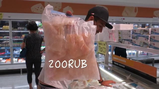 Цены на продукты в Тайланде. Бангкок. Супермаркет Big C. смотреть онлайн