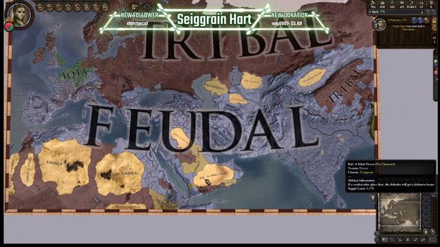 Crusader Kings II Fantastical Kingdoms part 001 смотреть онлайн