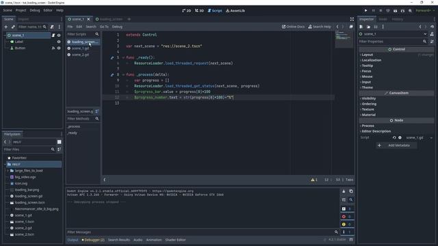 Loading Screen in Godot 4 смотреть онлайн