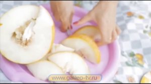 Галилео. Умные блондинки. Разрезать арбуз без ножа