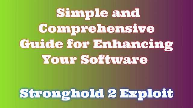 [Stronghold 2 Mod Menu 2024 / ESP + Aimbot + Noclip / Latest Updates] смотреть онлайн