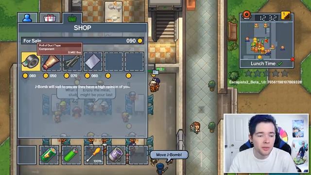 MY FIRST PRISON FIGHT!!! (The Escapists 2 #2) смотреть онлайн