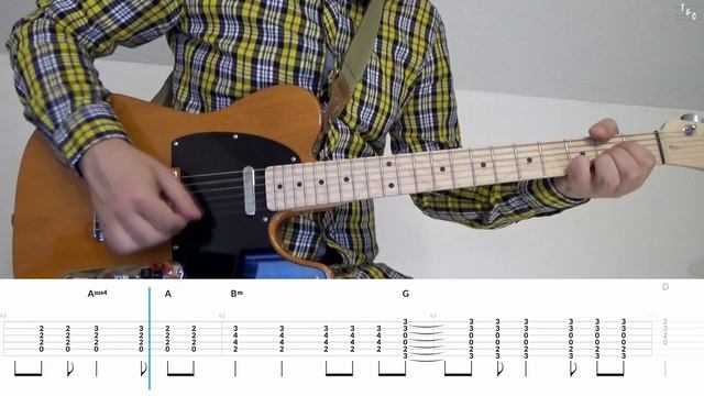 The Cure - Friday I'm In Love | Guitar Tabs Tutorial смотреть онлайн