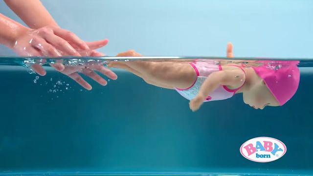 BABY born My First Swim Girl 30cm смотреть онлайн
