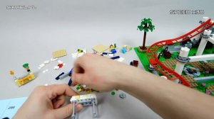 LEGO 10261: Roller Coaster: In-depth Review, Speed Build & Parts List [4K]