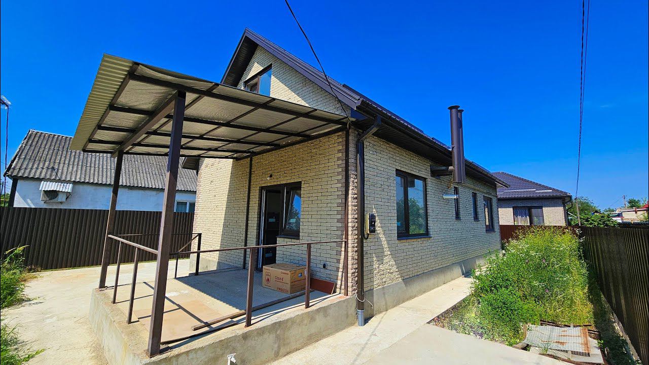 Новый дом в популярной станице Краснодарского края | Станица Северская | Сельская ипотека смотреть онлайн