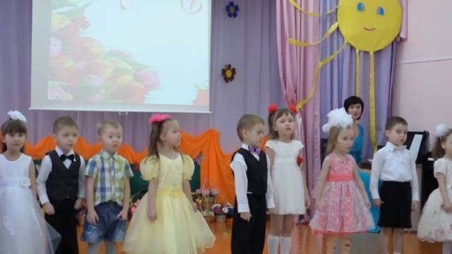 Детский сад "Крепыш". 8 марта 2016. гр. Почемучки смотреть онлайн