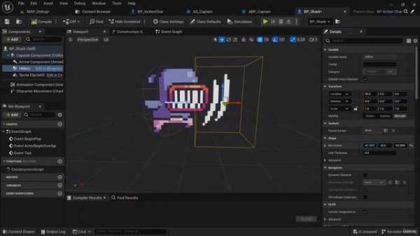 71. Creating the Enemy Base. 2D GAME DEVELOPMENT by Cobra Code