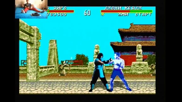 Шим играет в Mortal Combat (1992) на Sega Super Drive II смотреть онлайн