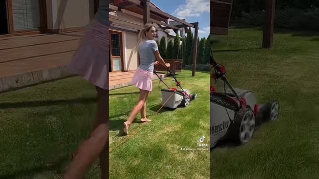 Polish girl long legs and feet in the garden смотреть онлайн