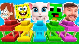 ВЫБЕРИ ПРАВИЛЬНЫЙ КОЛОДЕЦ ГУБКА БОБ МЕЙБЛ МАЙКИ МИСТЕР БИСТ В МАЙНКРАФТ