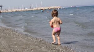 детишки на пляже