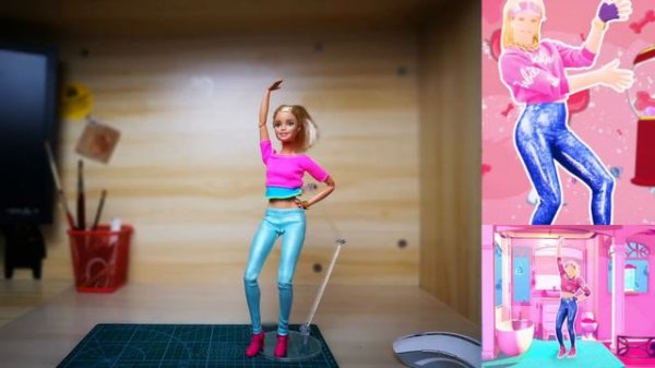 Just Dance 2017 Chiwawa REAL Barbie version stop motion