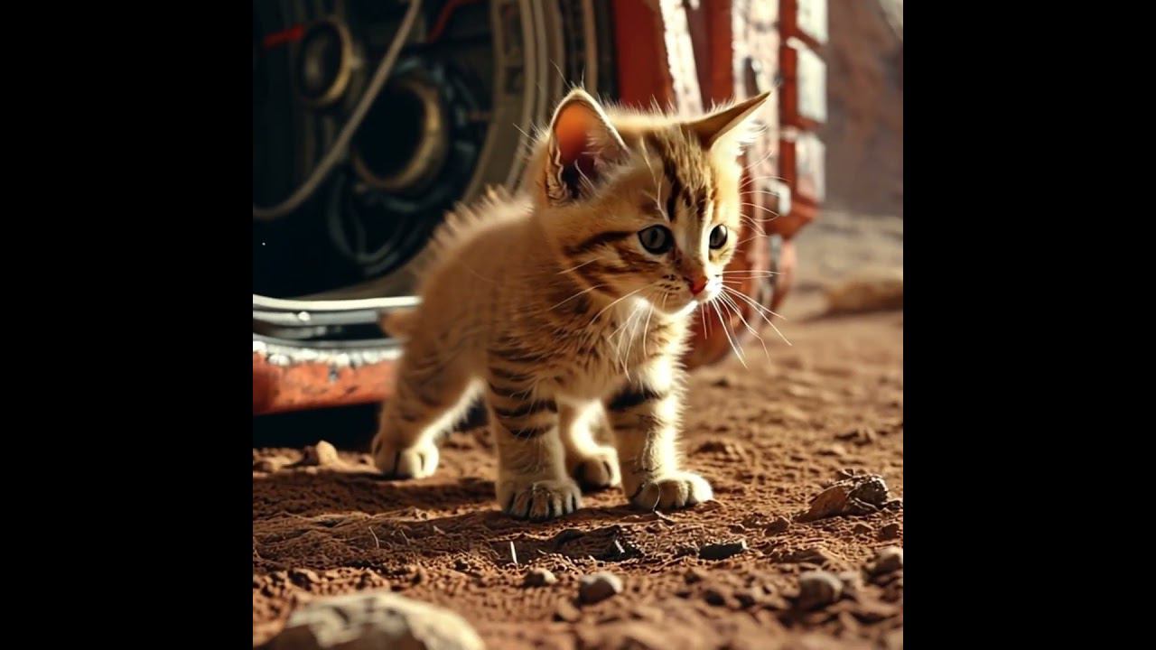 The Cat Is Flying To Mars #ai #cats #aicat #cat #catcute #cutecat