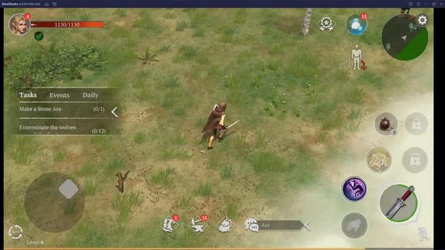 Craft of Survival - BlueStack Mobile game смотреть онлайн