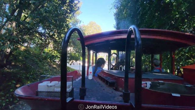 3/24/23 Pre: Disneyland Railroad's Ward Kimball 5 approaches the parade crossing смотреть онлайн