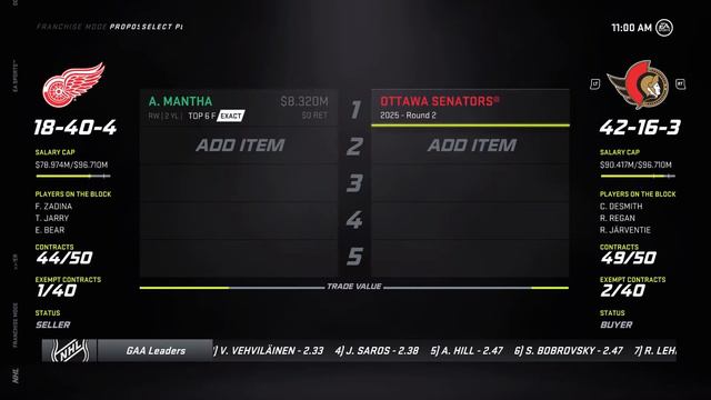 Merry Trademas - NHL 21 - GM Mode Commentary - Red Wings - Ep.19 смотреть онлайн