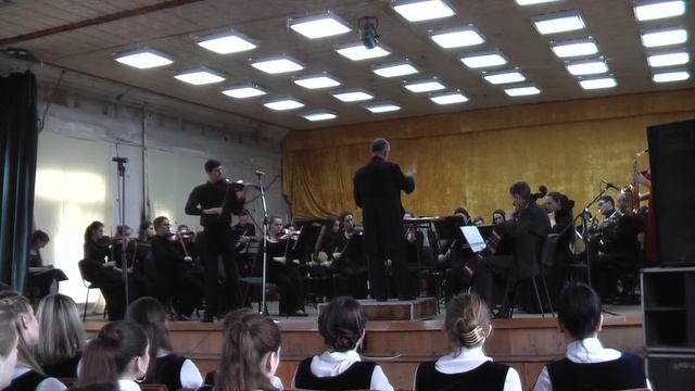 Отчетный концерт симфонического оркестра ДМУ