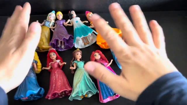 Relaxing Minutes Satisfying with Unboxing Charming Disney Princess Doll Set ASMR смотреть онлайн