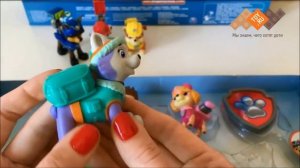 Обзор игрушки: Paw Patrol 16613 Щенячий патруль Набор из 6 щенков с рюкзаком-трансформером