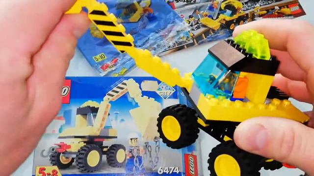 LEGO CITY 6474 Wheel Excavator With 4x4 Drive [Rýpadlo Na Kolesách] From 2000