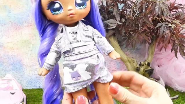 New NA! NA! NA! Surprise Family Kitty Cat Fashion Dolls Playset / Kitty Cat Lavender