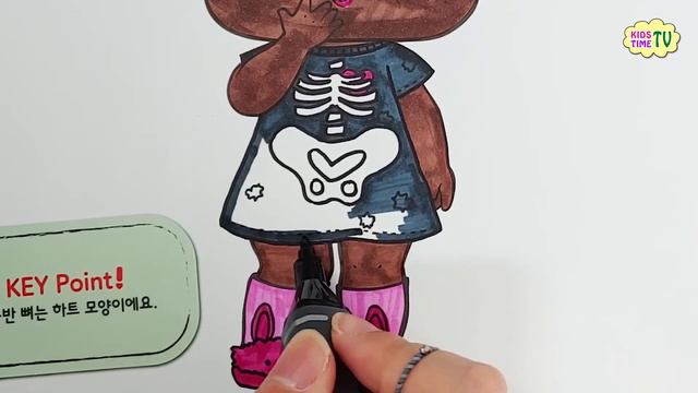LOL Surprise dolls coloring book pages videos printable color swap change for Kids Punk Boi, SPF Q. смотреть онлайн