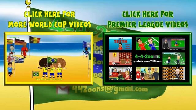 WORLD CUP 2014 HIGHLIGHTS by 442oons (Brazil 2014 World Cup Review Compilation Clips) смотреть онлайн