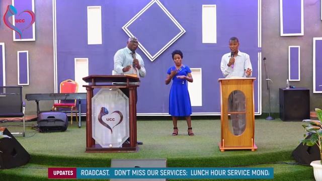 LUNCH HUOR SERVICE | MR FRED PATRICK LUBEGA | LIVE @ UCC KASUBI