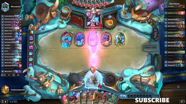 Quest Hunter-KING KRUSH THE META!!!! | Ashes of Outlands | Hearthstone | смотреть онлайн