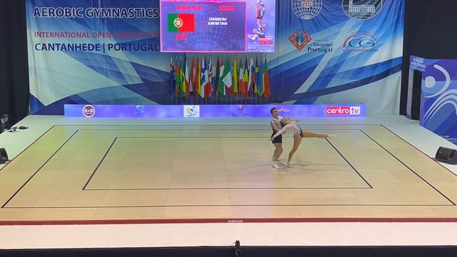 Final World Cup Aerobic Gymnastics Cantanhede 2022 MP Portugal CANSADO Rui, ALMEIDA Tânia смотреть онлайн