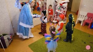 Новогодний утренник в детском саду "Мы в домике"