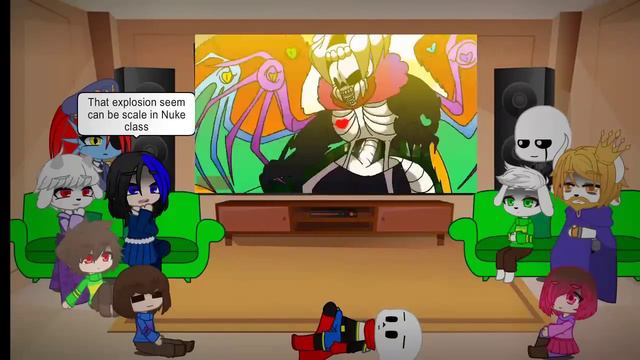 GLITCH!TALE REACT TO SERAPHIM VS ULTRA (REQUEST) смотреть онлайн