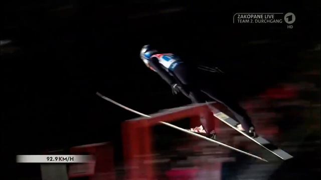 Andreas Wellinger 137,5m Zakopane Team Wettbewerb. смотреть онлайн