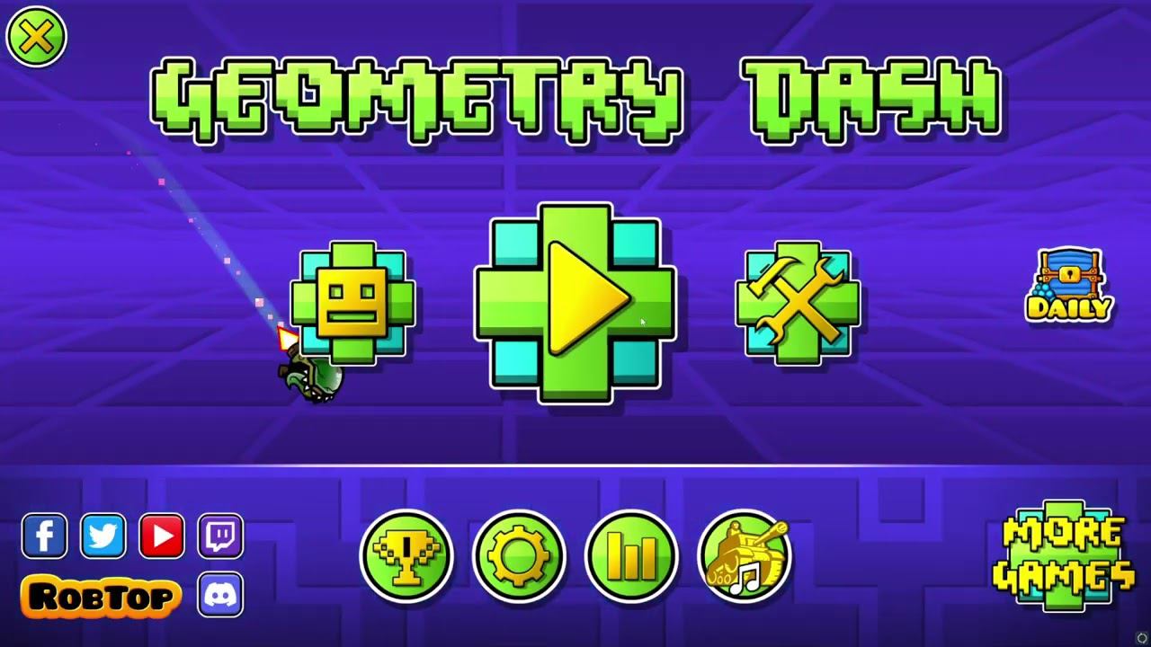 играю в geometry dash смотреть онлайн