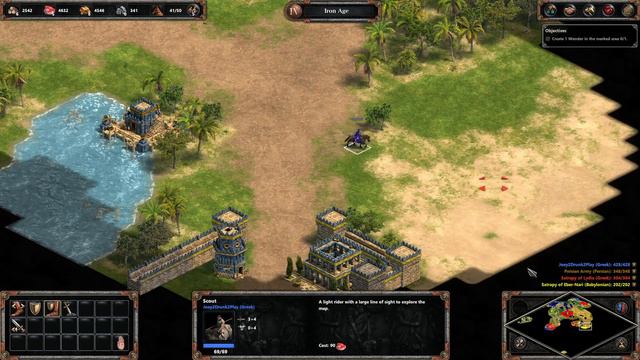 Age of Empires: Definitive Edition: Glory of Greece Campaign: Part 7: Alexander the Great смотреть онлайн