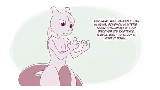 Mew & Mewtwo By TC-96 [Comic Drama Part #12]
