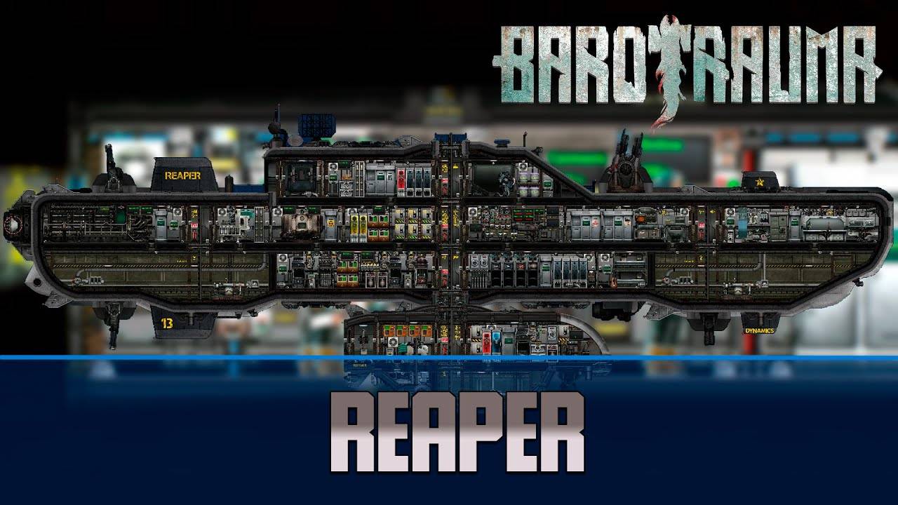 Barotrauma Reaper (Жнец) | Разведывательная подлодка 3 уровня смотреть онлайн