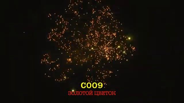 С009 ЗОЛОТОЙ ЦВЕТОК 15 залпов, 1 смотреть онлайн