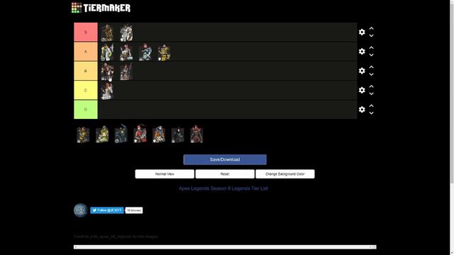 Apex Legends Season 8 Tier List смотреть онлайн
