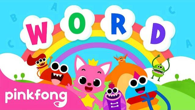 Learn Fun Basic Words with Pinkfong⎪Sing 27 topics Songs⎪Pinkfong Word Power App for Kids смотреть онлайн