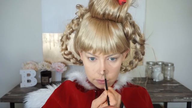 CINDY LOU WHO HALLOWEEN MAKEUP TRANSFORMATION + TUTORIAL | BrittanyNichole смотреть онлайн