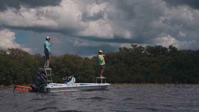 Flats Class - Juvenile Tarpon and Redfish in Late Summer смотреть онлайн