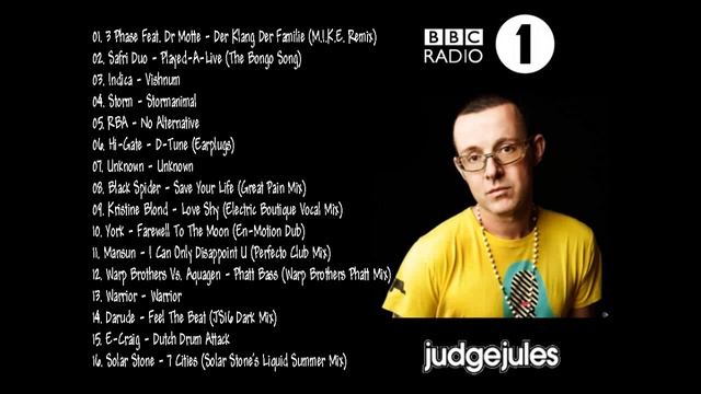 Judge Jules - Radio 1 Live From Slinky, Bournemouth - 22.09.2000 смотреть онлайн
