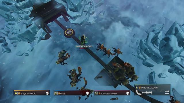 Helldivers - Online Coop on Minchir Planet (Dropped Into a Death Trap) Gameplay PS4 смотреть онлайн