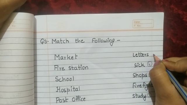 Class 1 Evs Worksheets || Class 1 Evs Places in Our Neighbourhood || смотреть онлайн